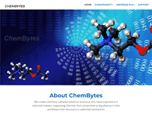 Tablet Screenshot of chembytes.com